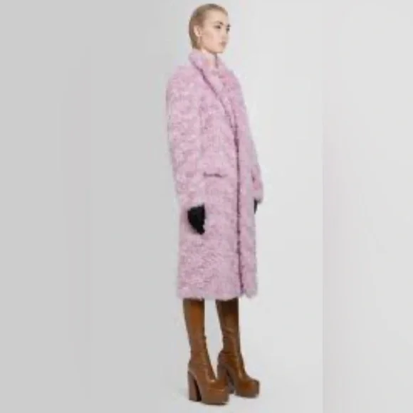 DRIES VAN NOTEN Coat Lilac FR34 / US 2/4 $3450.Brand New. Stunning!Timeless!